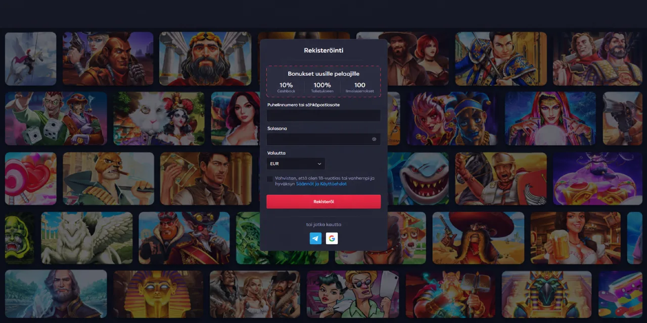 Vavada Casino rekisteröinti tervetuliaisbonus ilmaiskierrokset Suomi