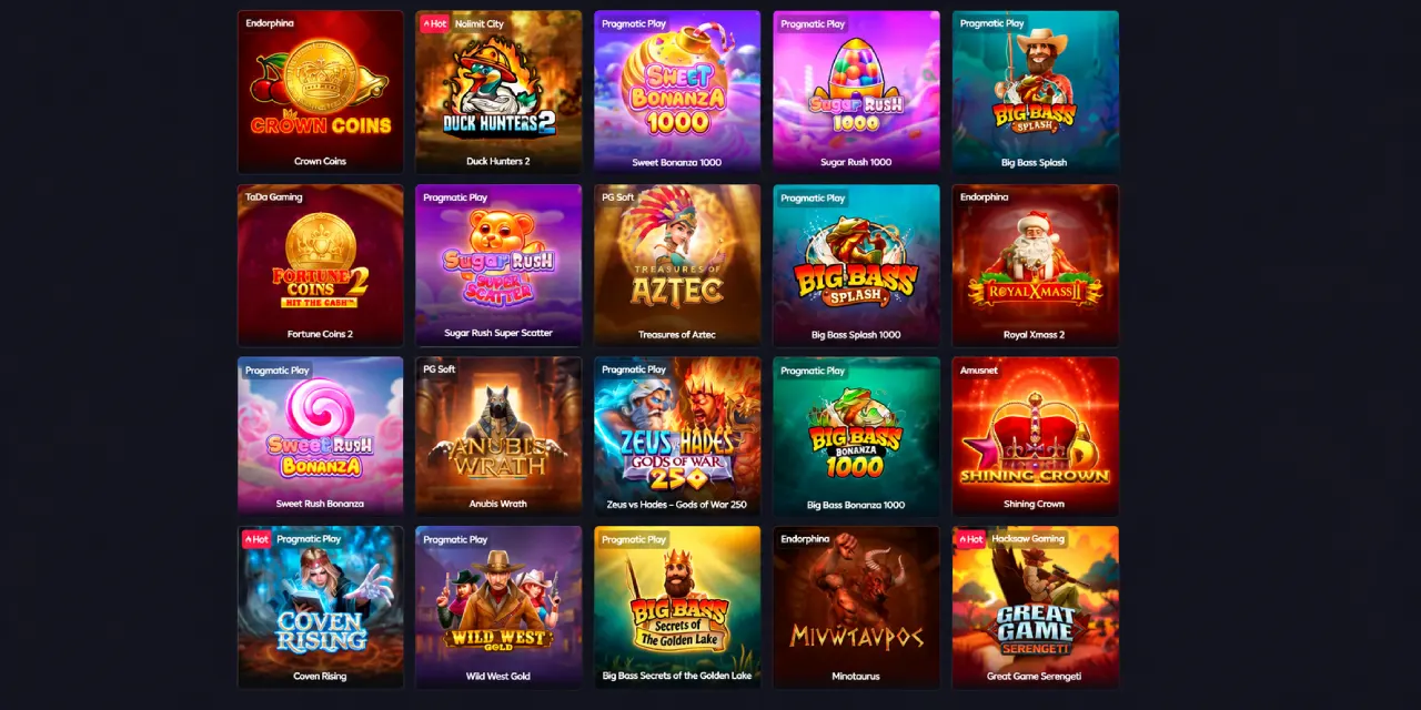 Vavada Casino suosituimmat kolikkopelit ja pelintarjoajat Suomi